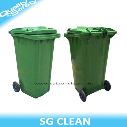 Thùng rác nhựa composite 120l