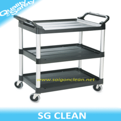 Xe đẩy thức ăn 3 tầng cho nhà hàng