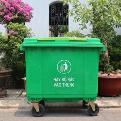 thung-rac-cong-cong-660-lit-xanh-la