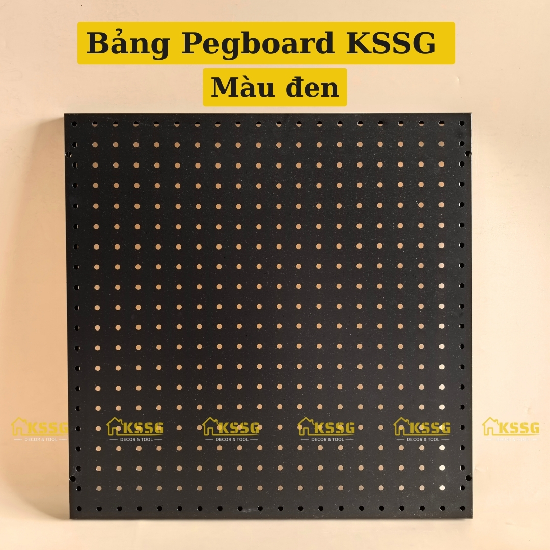 Bảng Pegboard kim loại gắn tường