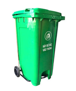 thung-rac-dap-chan-giua-240l-xanh-la